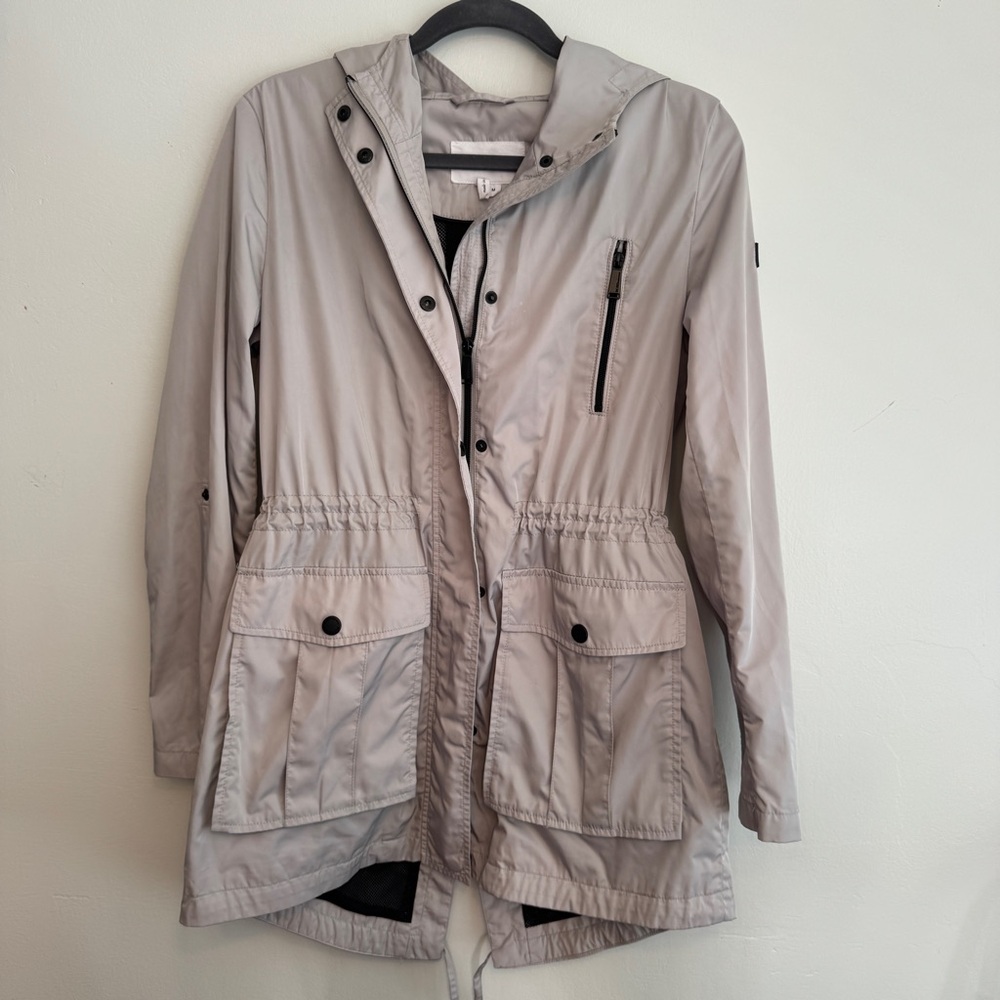 Bcbgeneration Light Gray Utility Jacket - image 1